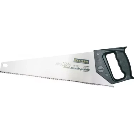 Ножовка по дереву (пила) KRAFTOOL BLITZ 400 мм, 7/8 TPI, быстрый рез поперек волокон, зубья - «S» : прямые 15005-40 купить в Перми