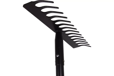 Грабли прямые Вихрь 14 зубьев, сталь, с металлическим черенком 73/7/1/13 купить в Перми