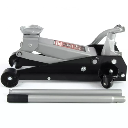 Домкрат гидравлический подкатной 3.5 т h подъема 145–490 мм с педалью MATRIX MASTER 51045 купить в Перми