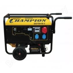 Генератор бензиновый CHAMPION GG7501E-3