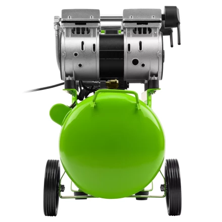 Компрессор безмаслянный малошумный Сибртех МБ 2000/50 58007, 2000 Вт, 50л, 300 л/мин купить в Перми