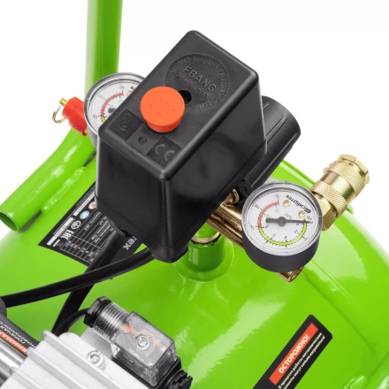 Компрессор безмаслянный малошумный Сибртех МБ 2000/50 58007, 2000 Вт, 50л, 300 л/мин купить в Перми