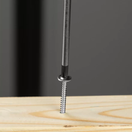 Отвертка, PH1х100 мм, S2, 3к рукоятка Denzel 121747 купить в Перми