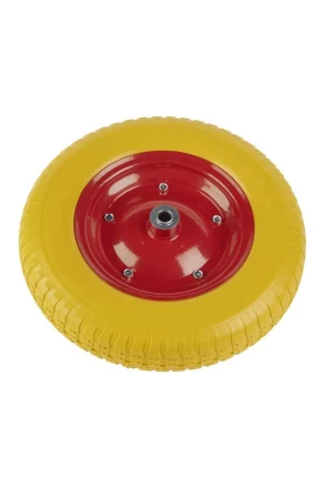 Колесо литое полиуретановое 360 мм PU 2400 (20 мм шариковый подшипник) 1046282 купить в Перми