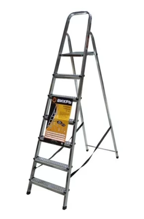 Стремянка стальная СС 1х7 Вихрь купить в Перми