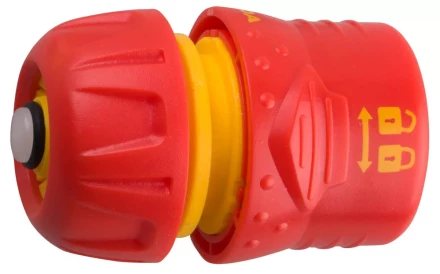 Соединитель GRINDA пластмассовый c автостопом и запирающим механизмом, 1/2&quot; 8-426331 купить в Перми