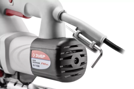 Лобзик ЗУБР, 710Вт,  метал корпус редуктора, 3-х позиц маятниковый  ход,  500-3000 ход/мин ЗЛ-710ЭМ купить в Перми