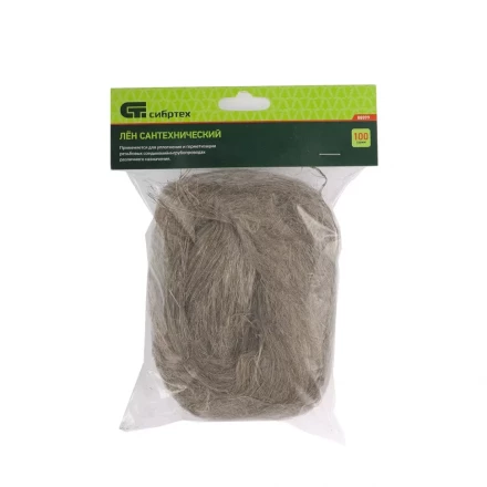 Лен сантехнический 100 г Сибртех 88899 купить в Перми