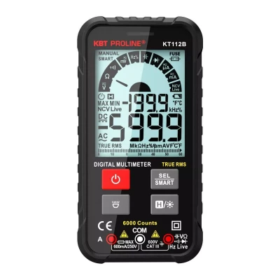 Мультиметр цифровой КВТ SMART KT 112В с True RMS (86326)