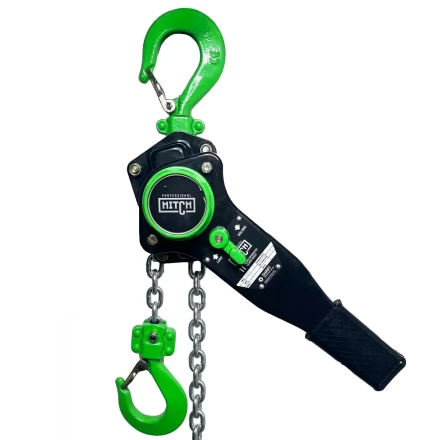 Таль ручная рычажная HITCH LH201-GSB 6 т 12 м. Гальваническая цепь. Защита от перегруза (SZ060990) купить в Перми