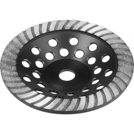 Чашка ЗУБР алмазная сегментированная , высота 22,2мм, 180мм 33371-180 купить в Перми