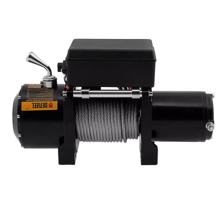 Лебедка автомобильная электрическая Denzel 52022 LB-2200, 2.2 т, 3.3 кВт, 12 В купить в Перми