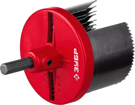 Пила сегментная наборная ЗУБР &quot;МАСТЕР&quot; по дереву, 7 полотен: 26-32-38-45-50-56-63х42 мм 29593-H7-42 купить в Перми