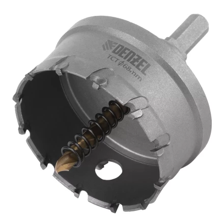 Коронка по металлу твердосплавная, 68 мм Denzel 724019 купить в Перми