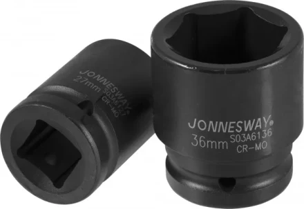 Головка ударная шестигранная 3/4&quot; М22 S03А6122  Jonnesway 47943 купить в Перми