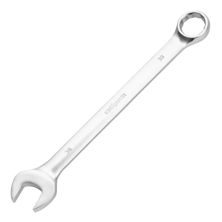 Ключ комбинированный 38мм, никелированный// Сибртех 14925 купить в Перми