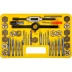 Набор метчиков и плашек STAYER &quot;MASTER&quot;, плашки 17шт, метчики 17шт, метчикодерж. 2шт, плашкодерж. 1шт, резьбомер 1шт, отвертка 1шт, 40 предметов 2805-H40_z01 купить в Перми
