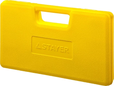 Набор метчиков и плашек STAYER &quot;MASTER&quot;, плашки 17шт, метчики 17шт, метчикодерж. 2шт, плашкодерж. 1шт, резьбомер 1шт, отвертка 1шт, 40 предметов 2805-H40_z01 купить в Перми