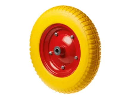 Колесо литое полиуретановое 360 мм PU 2400-16-1 (16 мм шариковый подшипник) 1046283 купить в Перми