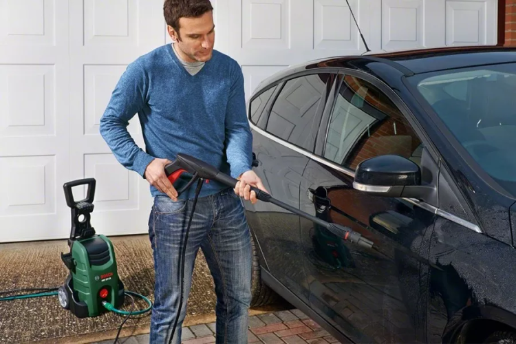 Минимойка-мойка высокого давления BOSCH AQT 35-12 Carwash-Set купить в Перми