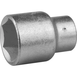 Головка торцовая НИЗ (1/2"), 40Х, шестигранная, оцинкованная, 24мм 2772-24