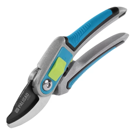 Секатор прямого реза  Palisad, 215 мм, регулировка захвата, трехкомпонентные рукоятки, LUXE, 60460 купить в Перми