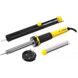 Набор STAYER "PROFI" для паяльных работ, 55300 +шприц + подставка + припой, 40 Вт 55316-40-H4