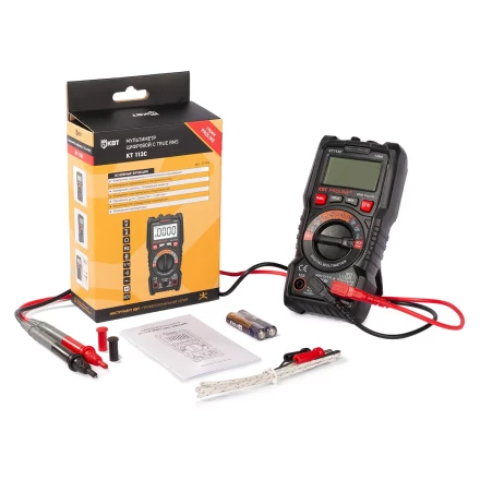 Мультиметр цифровой КВТ KT 113С с True RMS (91918) купить в Перми