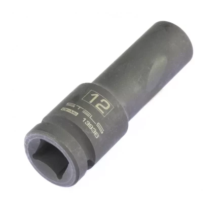 Головка ударная удлиненная шестигранная 12 мм 1/2&quot; CrMo Stels 13936 купить в Перми