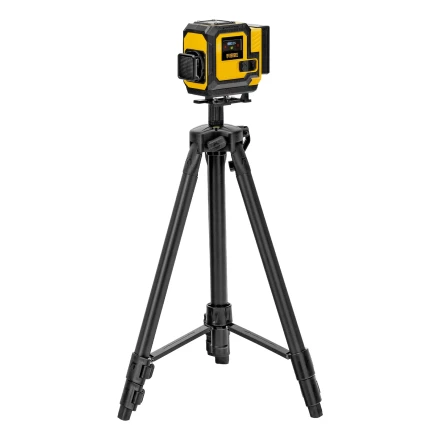 Лазерный уровень мультипризменный DLV-360-3T, 30 м, зеленый луч, Li-Ion 2,4 Aч, штатив // Denzel 350805 купить в Перми