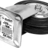 ЗУБР d 125 мм, г/п 100 кг, игольчатый подшипник, резина/металл, поворотное колесо, Профессионал (30936-125-S) купить в Перми