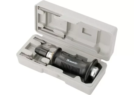 Отвертка ударно-поворотная 1/2&quot;, набор бит, 6 шт., черная ручка ПРОФИ, в пласт. боксе MATRIX 11561 купить в Перми