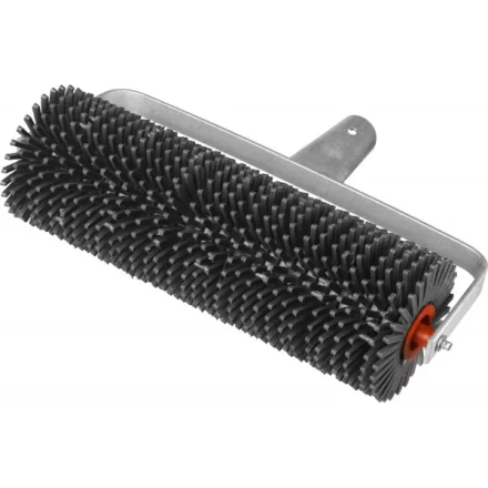 Валик игольчатый ЗУБР &quot;МАСТЕР&quot; по бетону на металлической рамке, под удлинитель, пластмассовые иглы 27мм, 105х300мм 03954-30 купить в Перми