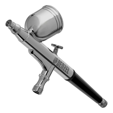 Аэрограф с верхним бачком AB1, 0.2/0.3/0.5 мм, 7 мл, 9 л/мин Denzel 57313 купить в Перми