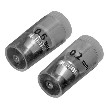 Аэрограф с верхним бачком AB1, 0.2/0.3/0.5 мм, 7 мл, 9 л/мин Denzel 57313 купить в Перми