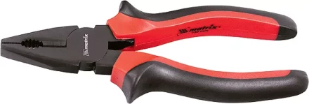 Плоскогубцы Black Nickel 160 мм комбинированные двухкомпонентные рукоятки MATRIX 16978 купить в Перми