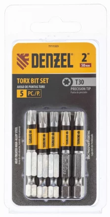 Бита T30x50, 5 шт. Denzel 7711323 купить в Перми
