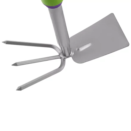 Мотыжка комбинированная 3-зубая Palisad, 85 х 190 х 275 мм, стальная, обрез. рукоятка, 630088 купить в Перми