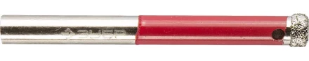 Сверло ЗУБР алмазное трубчатое по кафелю, керамике, зерно 60, 4мм 29850-04 купить в Перми