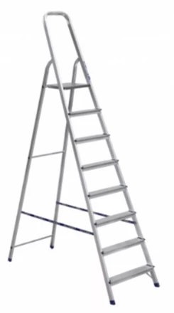 Стремянка алюминиевая односторонняя TOR SL8 1006536 купить в Перми