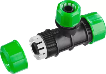 Тройник цанговый (шланг-шланг-шланг), РОСТОК 426371, 1/2&quot; х 3/4&quot; х 3/4&quot; 426371 купить в Перми