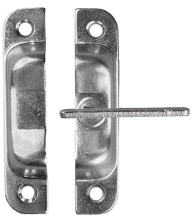 Завертка форточная &quot;ЗФ2&quot;, покрытие белый цинк 37711 купить в Перми