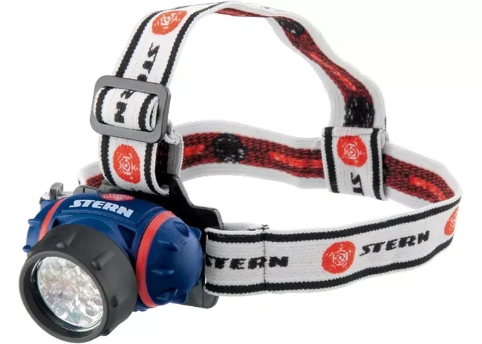 Фонарь наголовный, светодиодный. 4 режима, 14Led, 3хААА, Stern 90563 купить в Перми