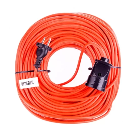 Удлинитель-шнур силовой 50 м 1 розетка 10 A серия УХ10 Denzel 95913 купить в Перми