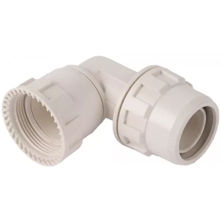 Переходник ЗУБР &quot;ШиреФит&quot; угловой 90° &quot;накидная гайка - штуцер с гайкой&quot;, 20мм 51482-20 купить в Перми