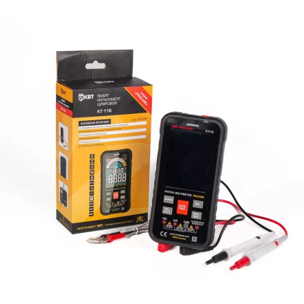 Мультиметр цифровой КВТ SMART KT 116 (87248) купить в Перми
