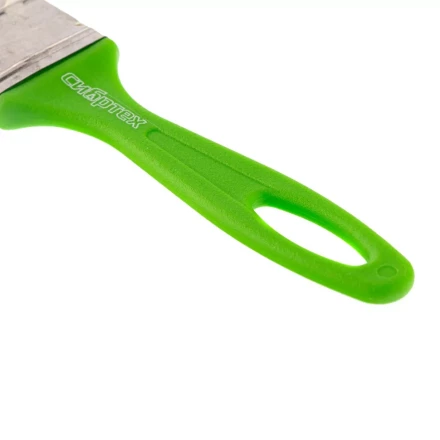 Кисть флейцевая &quot;Евро&quot;, 35 x 8, натуральная щетина, пластиковая ручка Сибртех 83301 купить в Перми