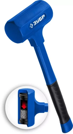 ЗУБР БМО, 60 мм, 1800 г, безынерционный молоток, Профессионал (2049-1800) купить в Перми