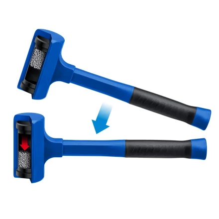 ЗУБР БМО, 60 мм, 1800 г, безынерционный молоток, Профессионал (2049-1800) купить в Перми