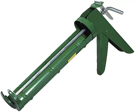 Пистолет для герметика STAYER 0661, полукорпусной, зубчатый шток, 310мл 0661 купить в Перми